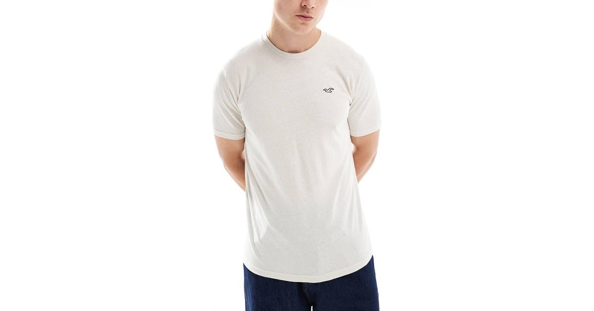 Camiseta hollister large rosa hombre