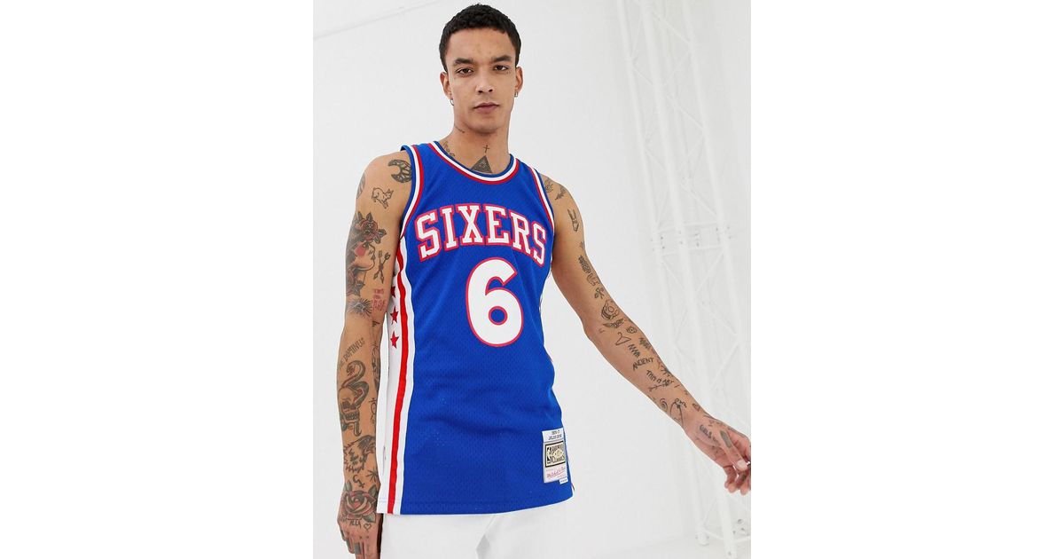 mitchell and ness sixers sweatshirt
