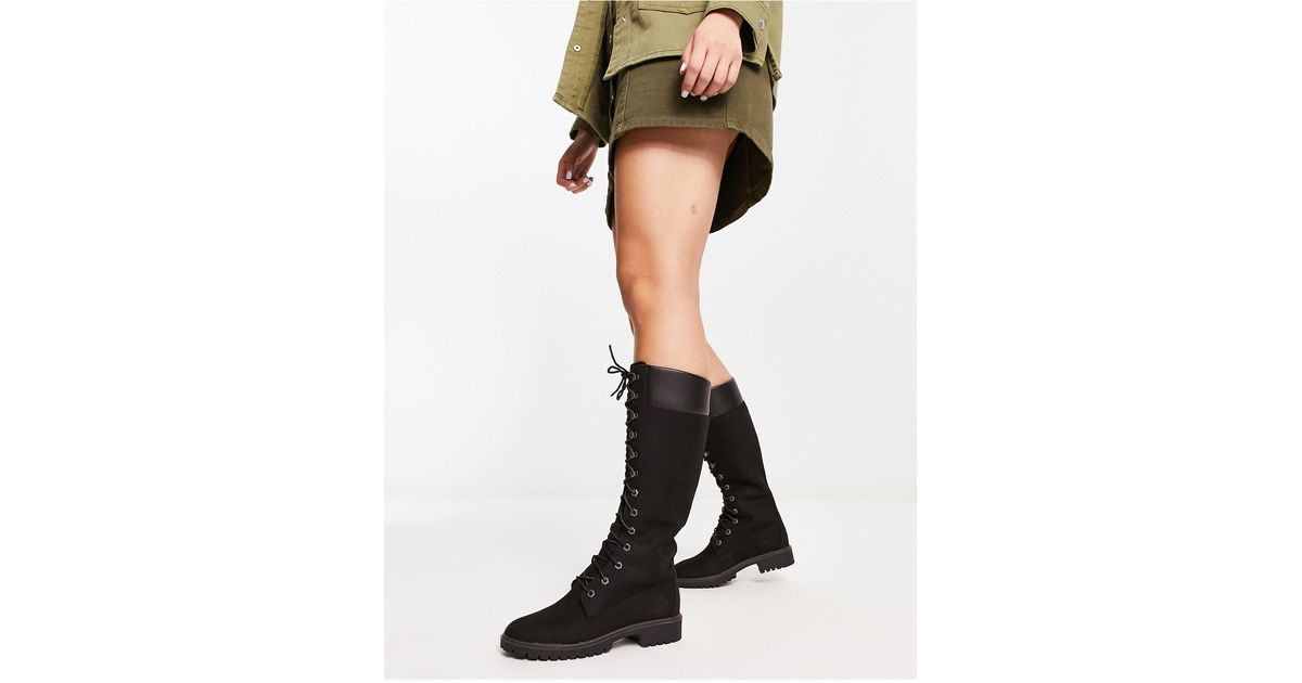 Timberland 14 inch premium boots black cheap