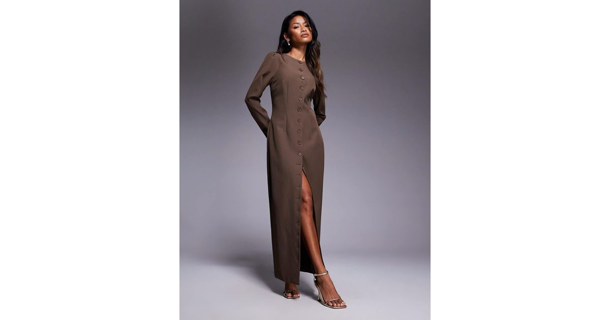 knee length dresses for ladies Sheer Dress with Feather Cuffs | Rose Paulino main image 1