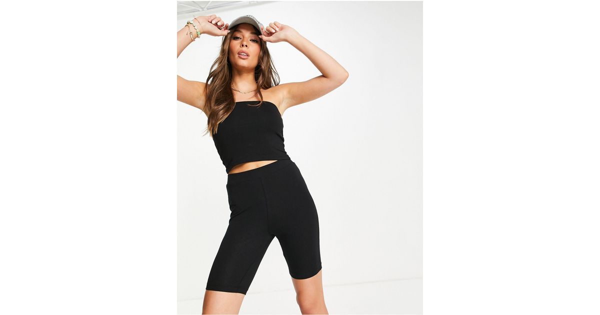 New Look Boobtube \u0026 legging Shorts Set 