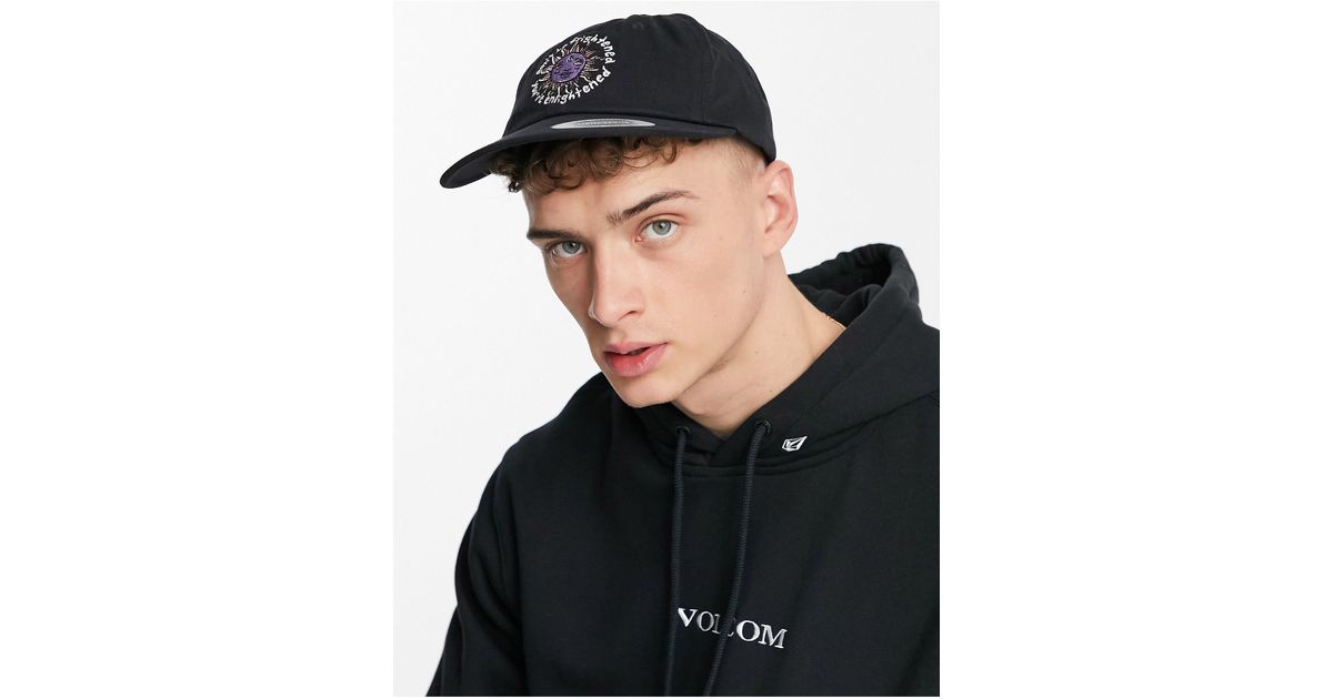 Volcom Ozzy Cap in Black for Men | Lyst 