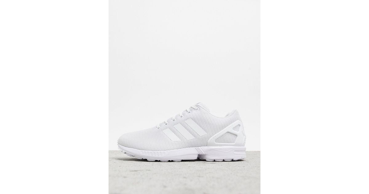adidas Originals Synthetic Zx Flux in White for Men | Lyst Australia