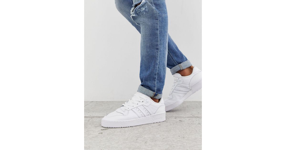 adidas gazelle silver green womens adidas Rivalry Low Shoes - Men's - Dark Blue / Cloud White / White