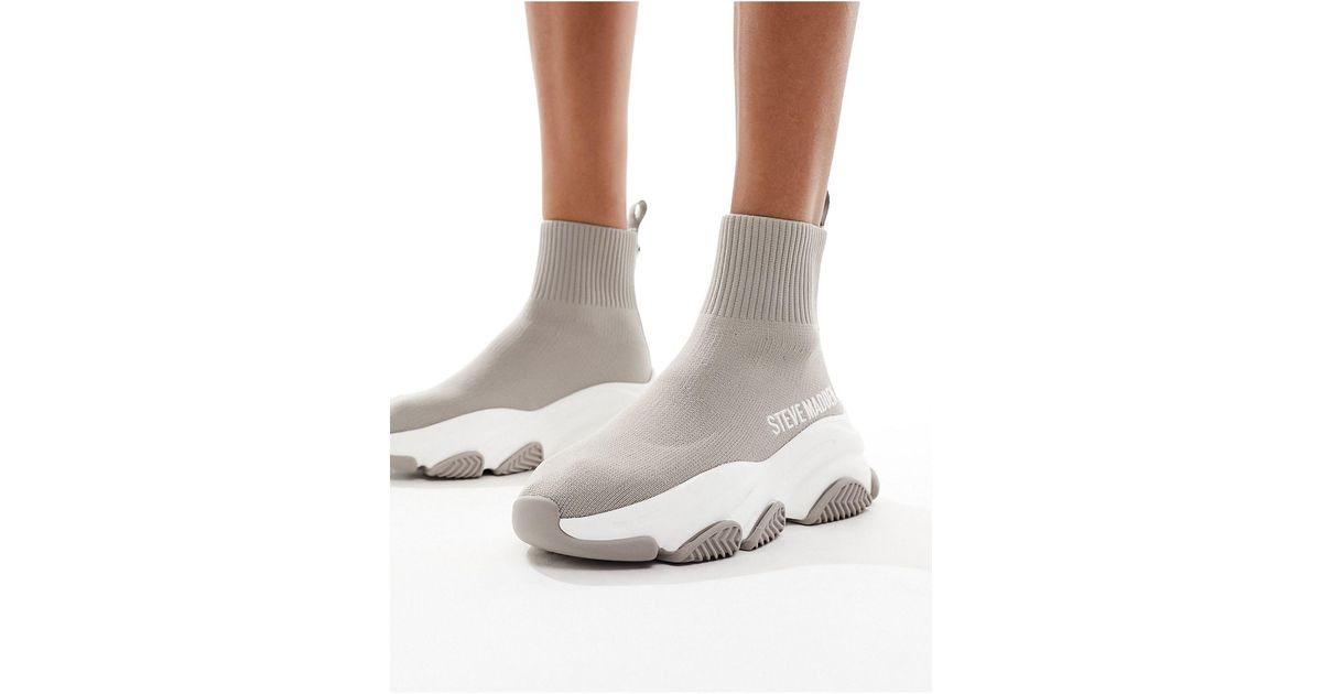 Steve Madden Prodigy Sock Knit Trainers