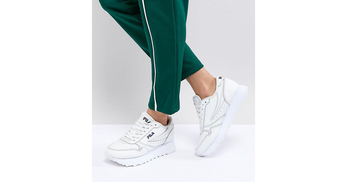 fila platform sneakers