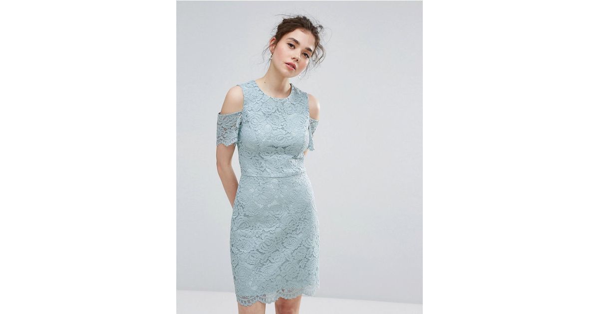 oasis grey lace dress