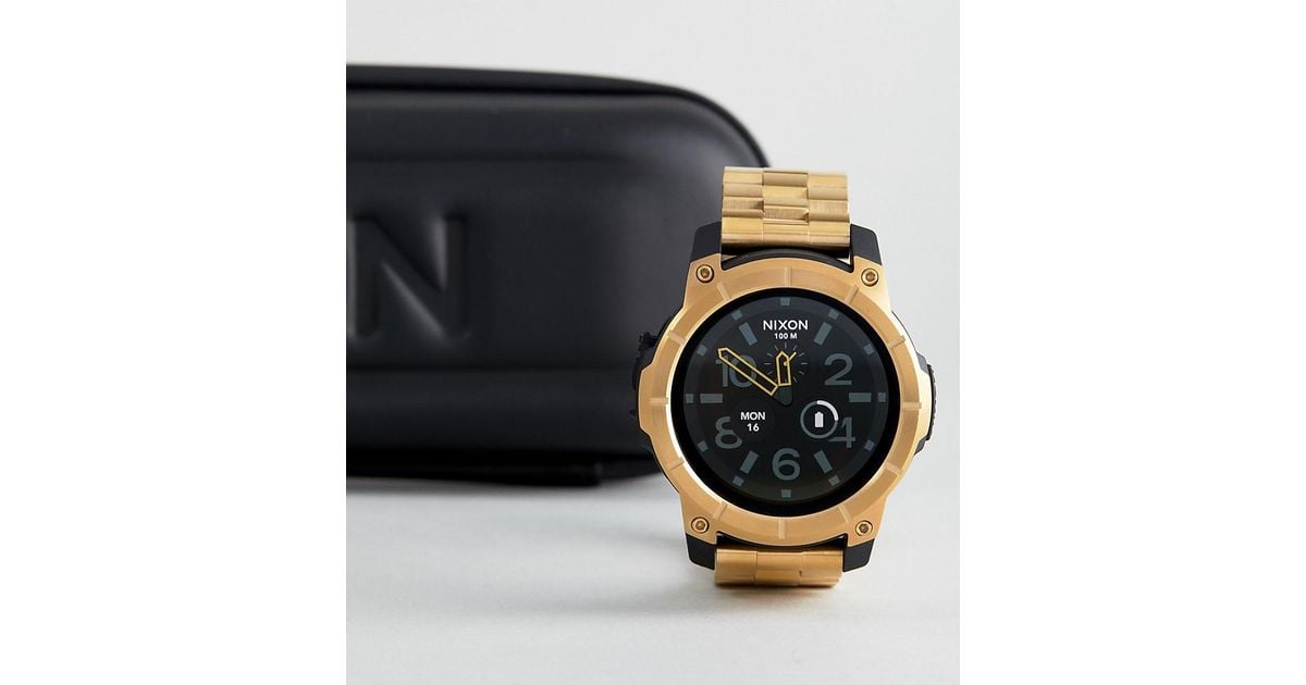 nixon mission ss gold