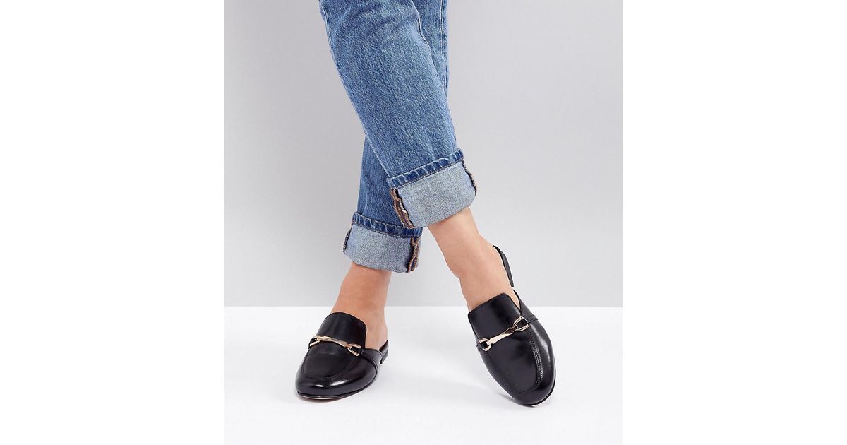 asos loafer mules