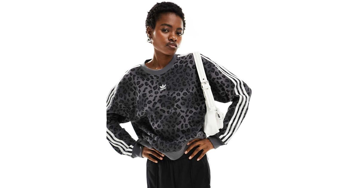 Leopard Luxe Adidas Pullover Damen Asos Adidas Originals