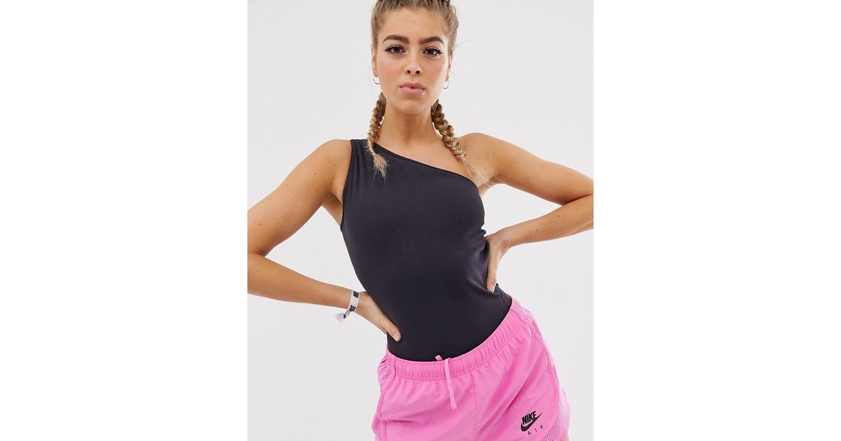 nike one shoulder bodysuit