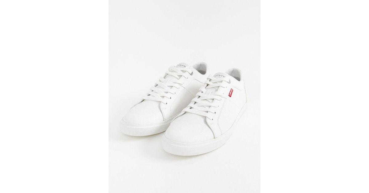 levi's men's woods navy blue sneakers