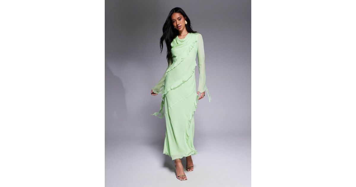 sachin and babi light blue dress Maxi Dress in Red