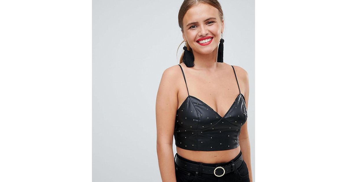 bralette top new look