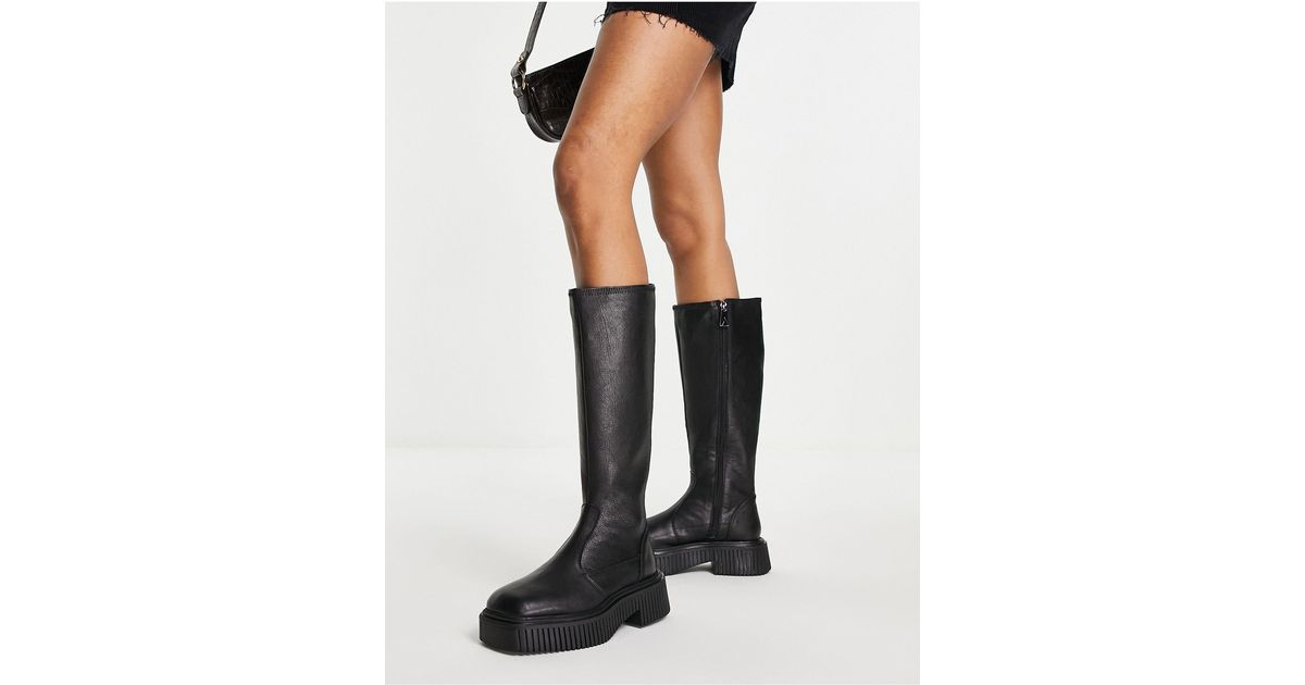 asra knightly knee high boots