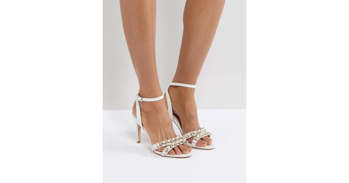 faith white heels