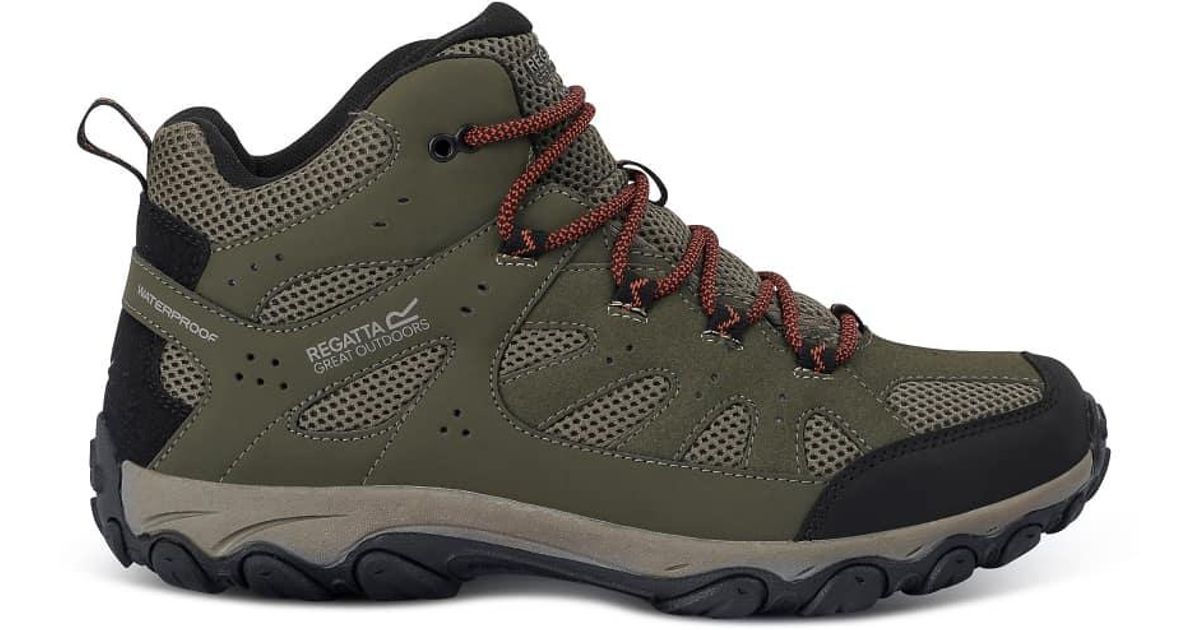 Regatta Women's Edgepoint Mid Walking Boots - Navy/Petrol Blue