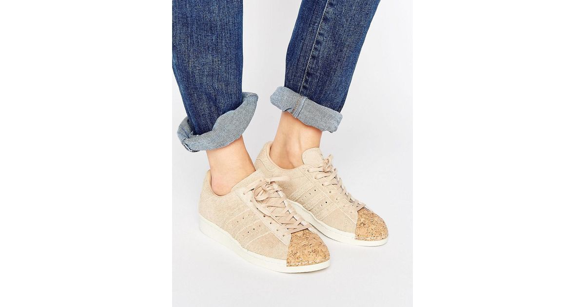 adidas superstar cork toe