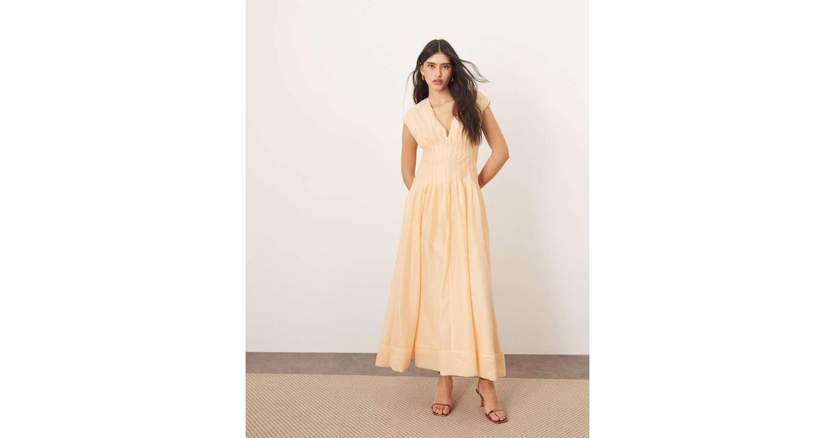 open lace back dress PINK LAYERED ORGANZA MAXI DRESS | CULT MIA