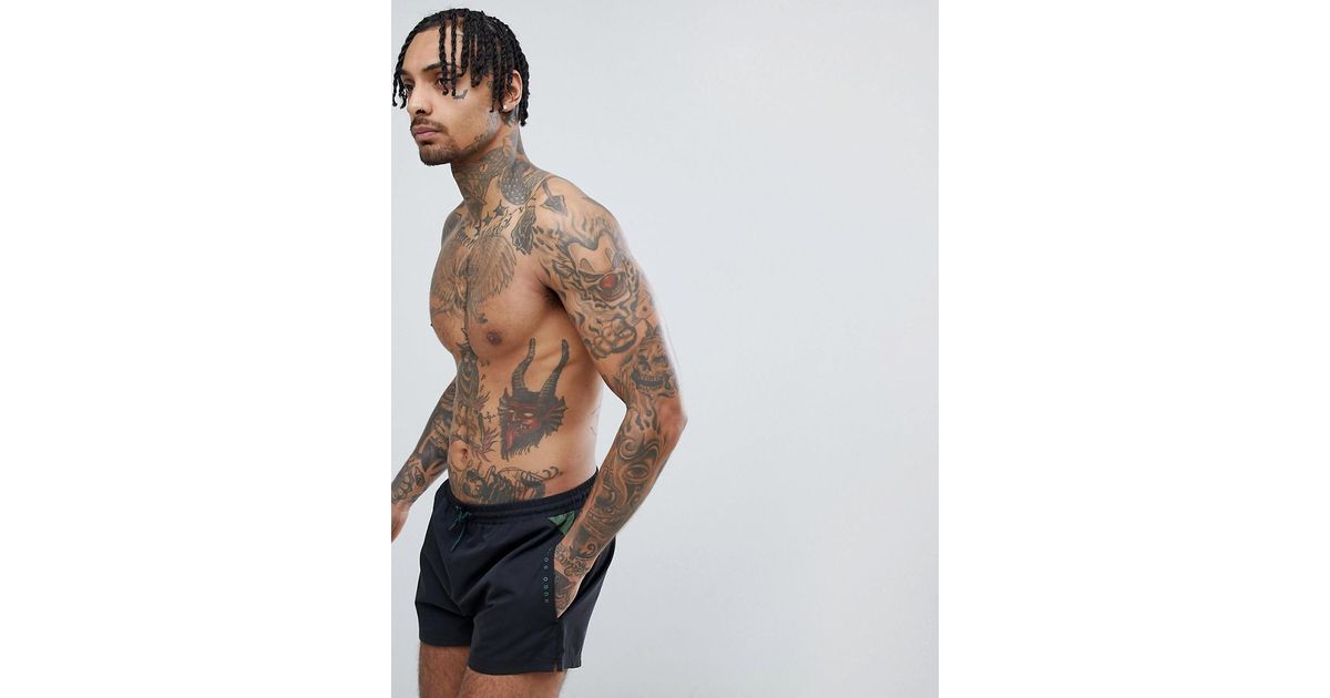 hugo boss mooneye swim shorts