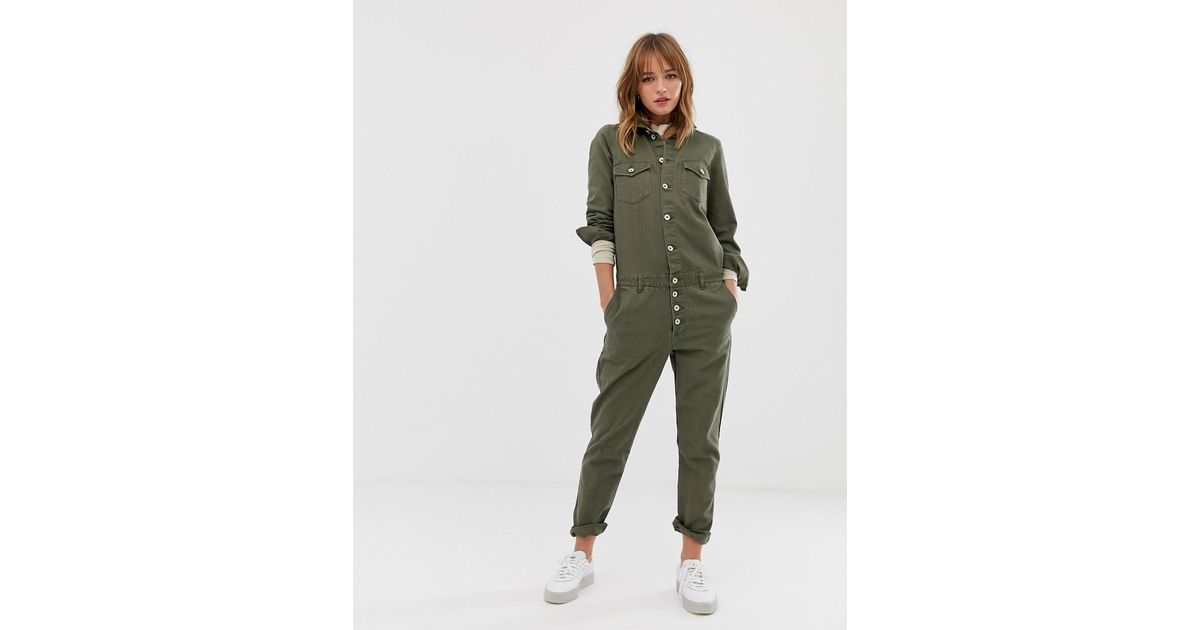 only denim boiler suit