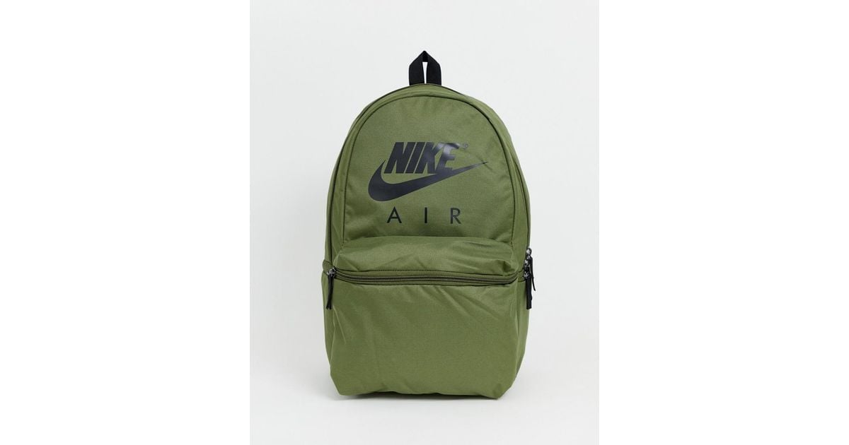 nike air backpack khaki