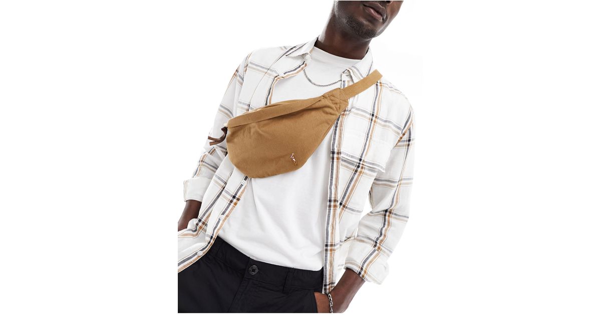 Polo Ralph Lauren Cord Bum Bag in White for Men Lyst UK