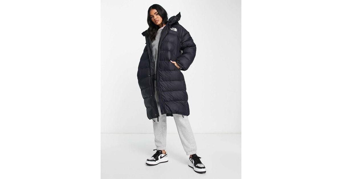 The North Face Acamarachi Oversized Long Puffer Coat in White Lyst