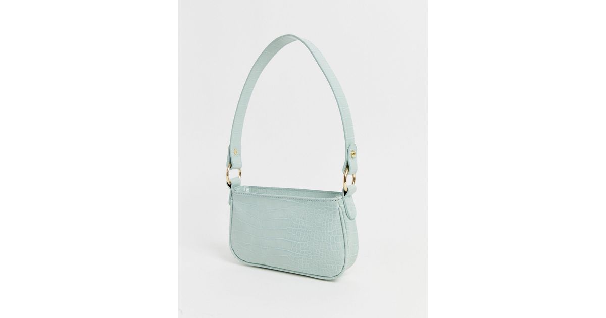 croc effect 90s shoulder bolsa