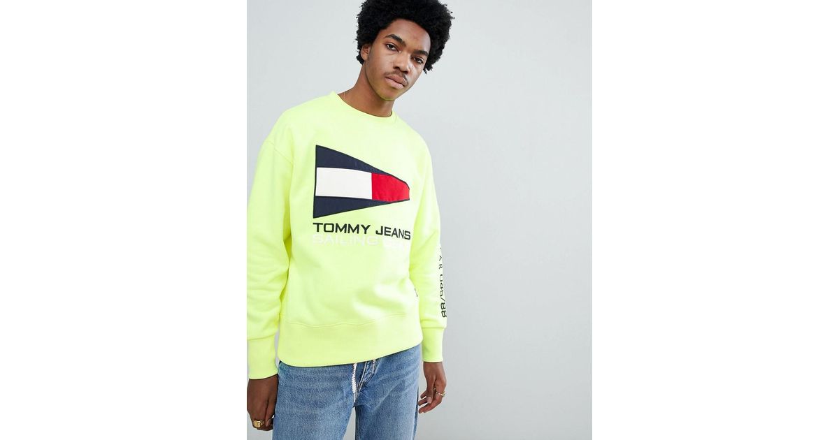 tommy neon hoodie