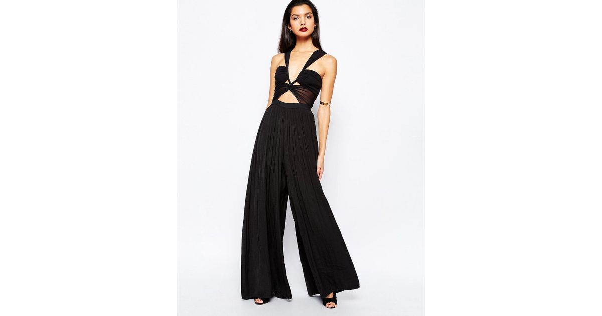 bec and bridge black jumpsuit