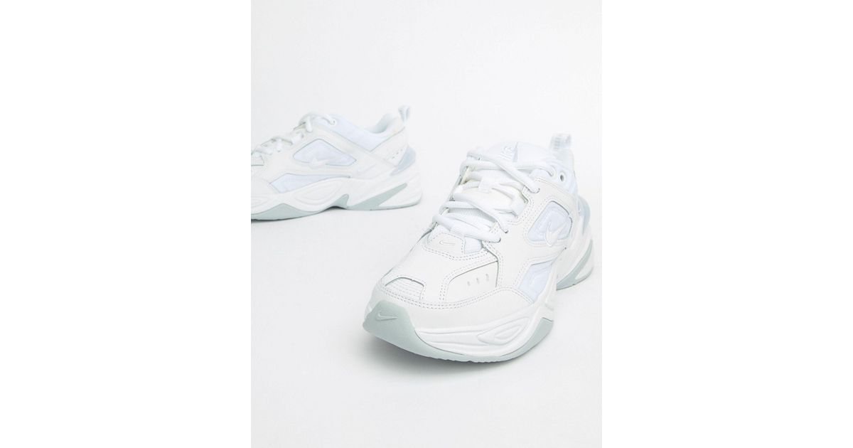 Nike Triple M2k Tekno Trainers in White - Lyst