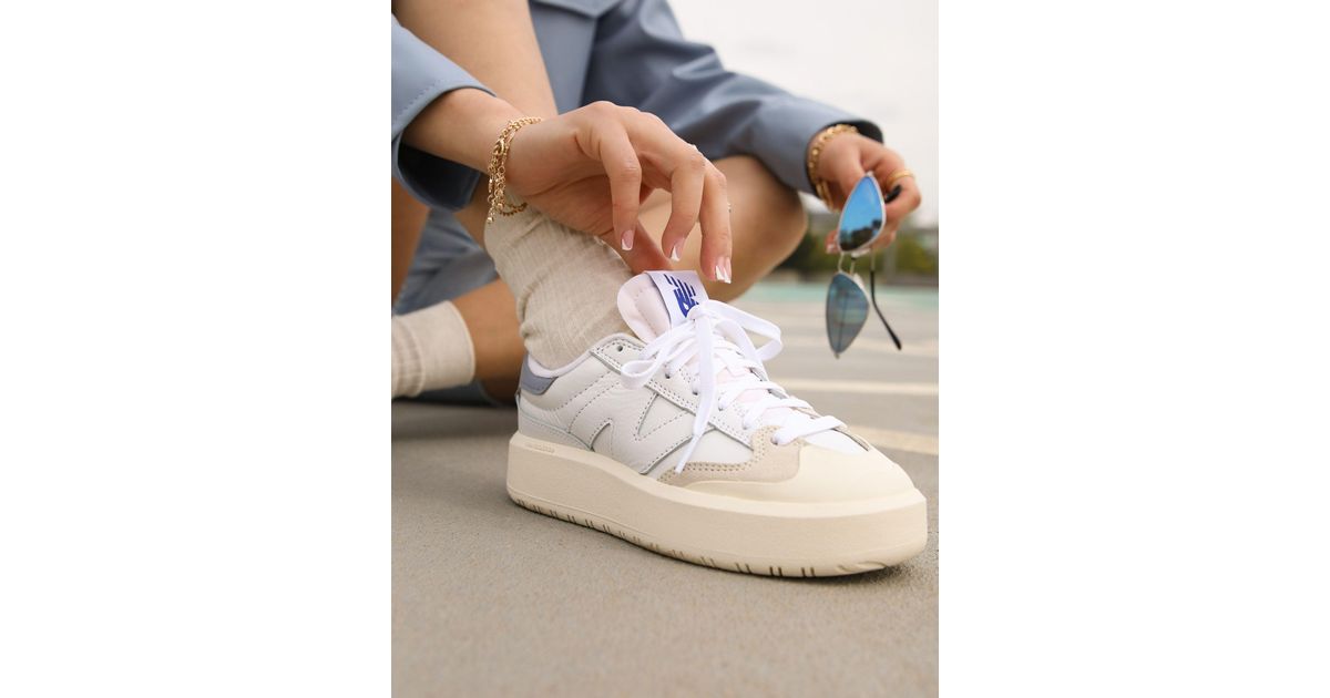 New Balance Ct302 Platform Sneakers in White Lyst UK