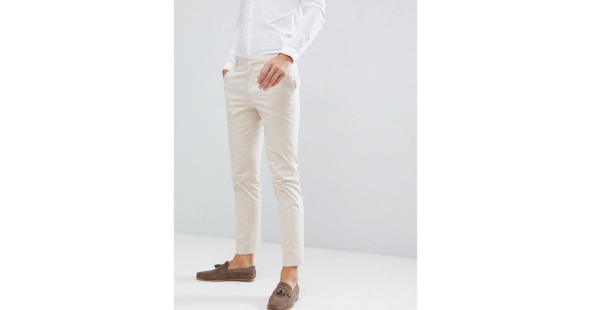 ASOS Wedding Skinny Suit Pants In 