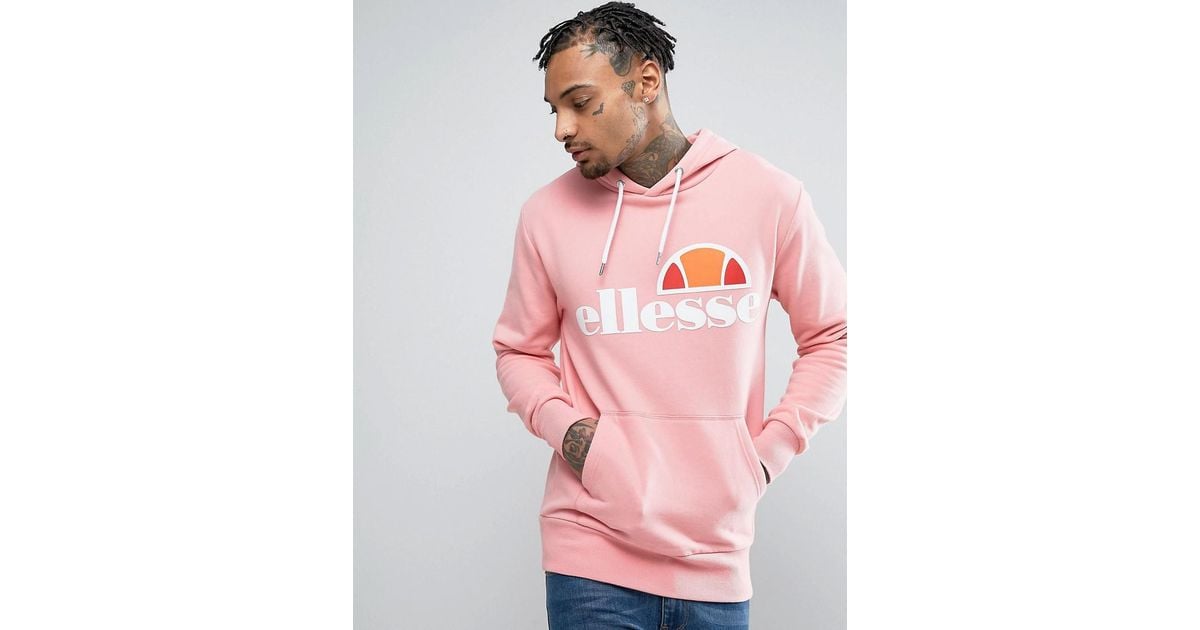 Ellesse hoodie rosa deals