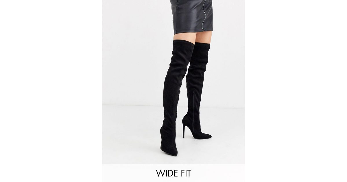 ASOS Wide Fit Kendra Stiletto Thigh 