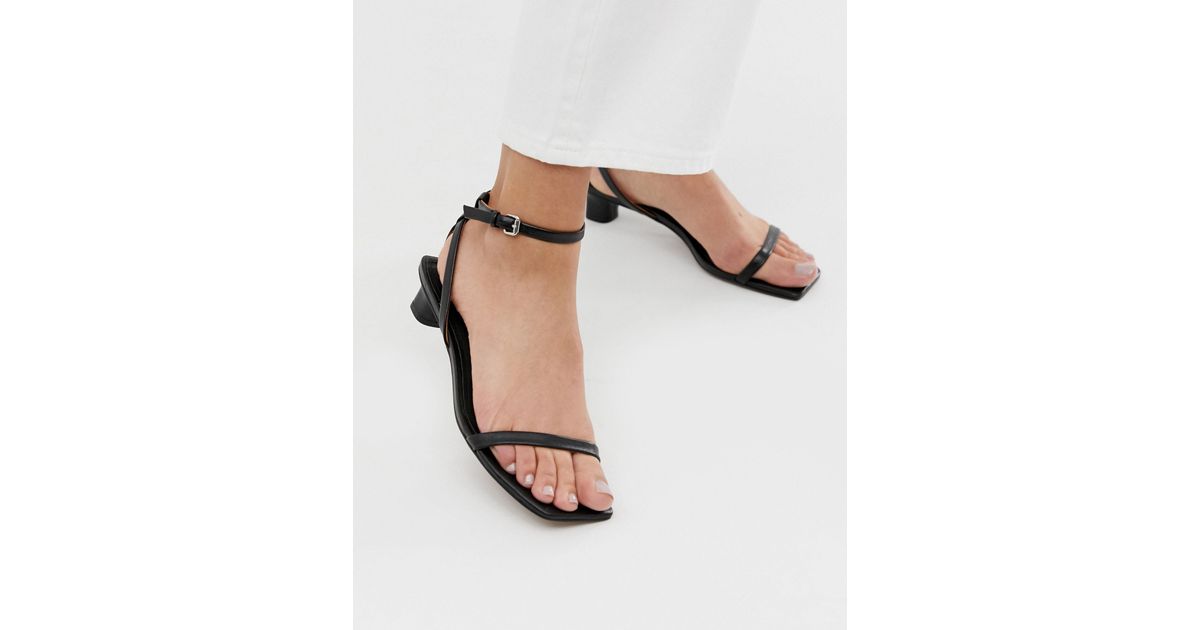Sandalen met kleine hak sale