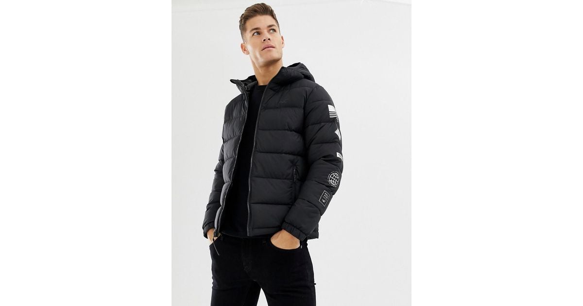 Hollister Hooded Puffer Jacket Icon 
