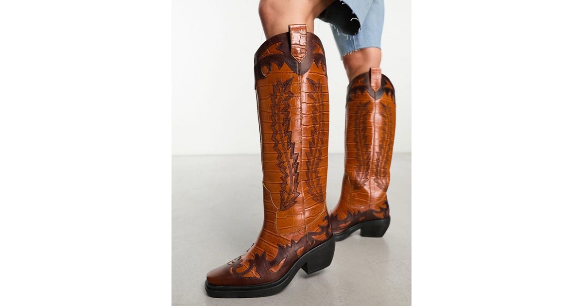 asos western boots