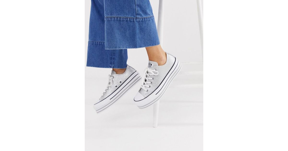 converse donna platform glitter converse donna platform glitter