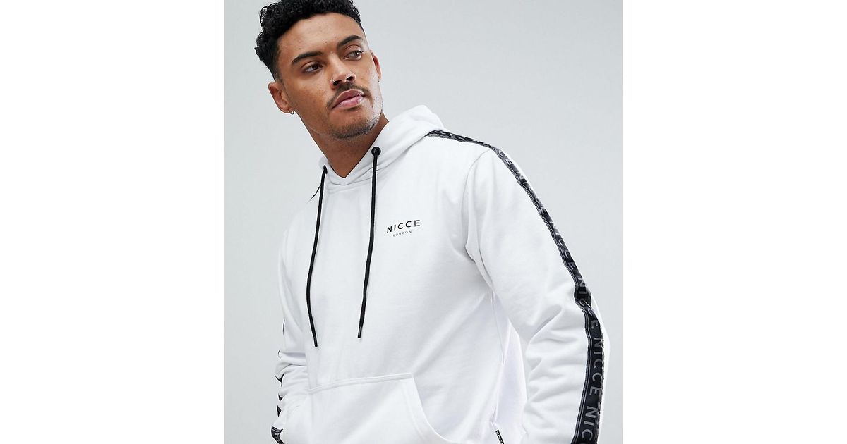 nicce white sweatshirt