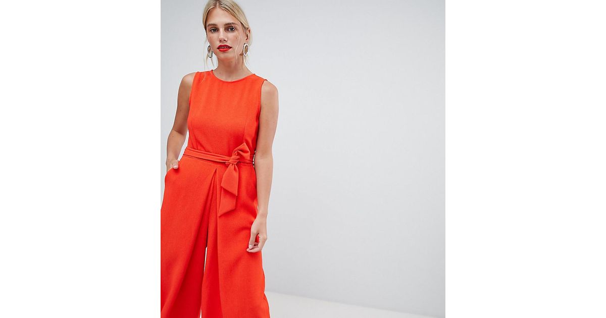 oasis orange jumpsuit