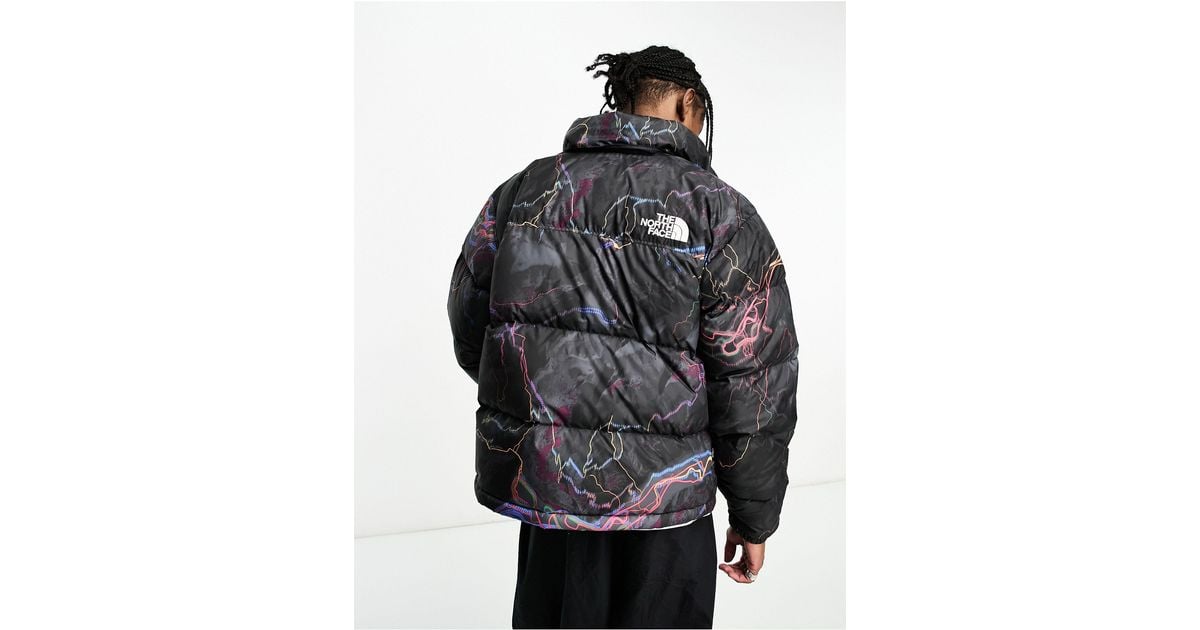 The North Face 1996 Retro Nuptse Down Puffer Jacket in Black for Men | Lyst