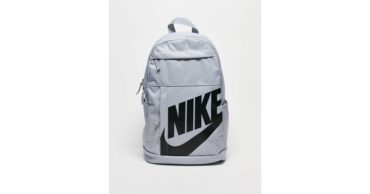 Grey store backpack nike