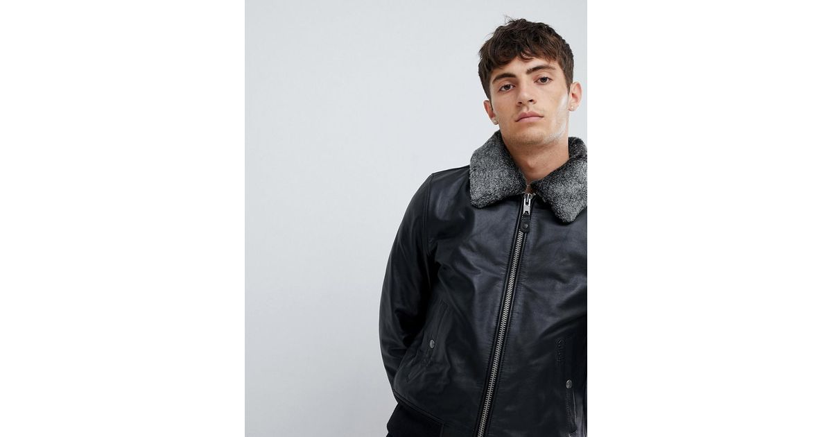 Schott Nyc Slim Fit Leather Jacket Pictures