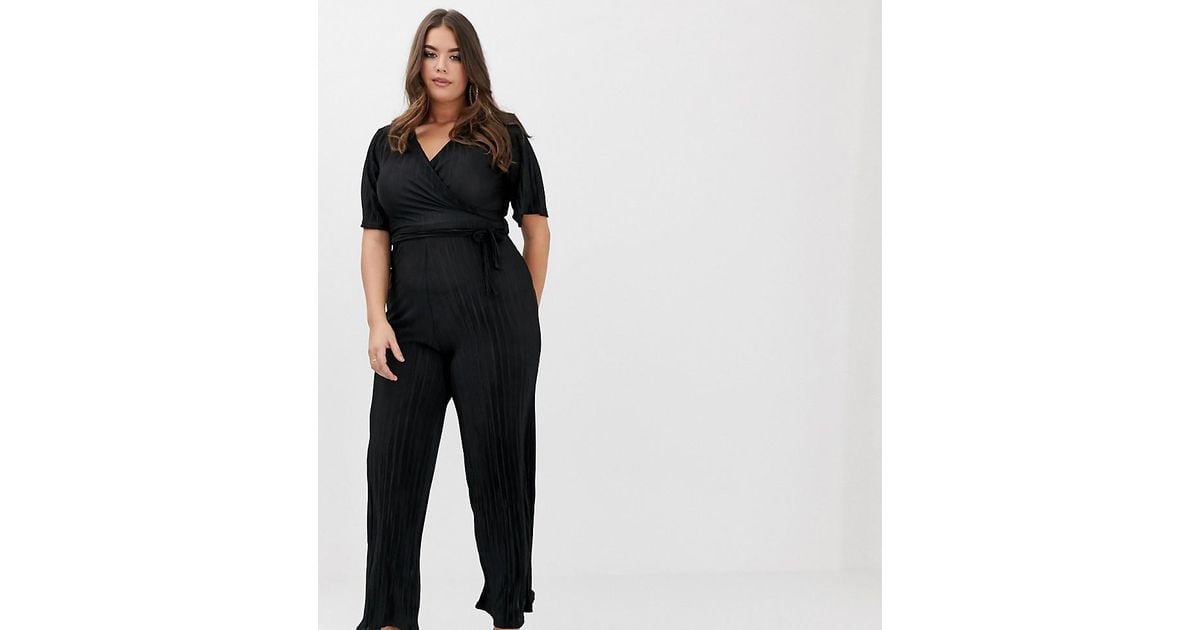 pretty little thing jumpsuit black