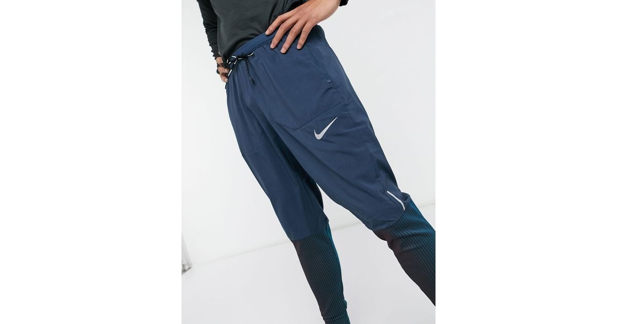 Nike Phenom Elite joggers in Blue for Men | Lyst