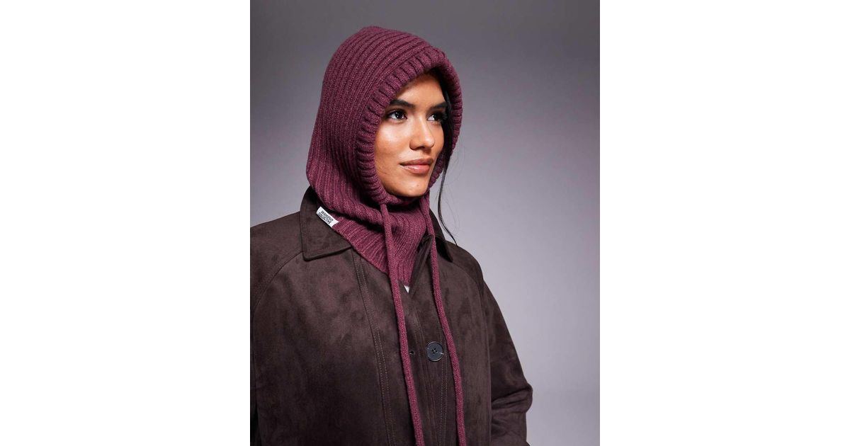 ASOS Weekend Collective Hood in Purple Lyst UK - Main Image