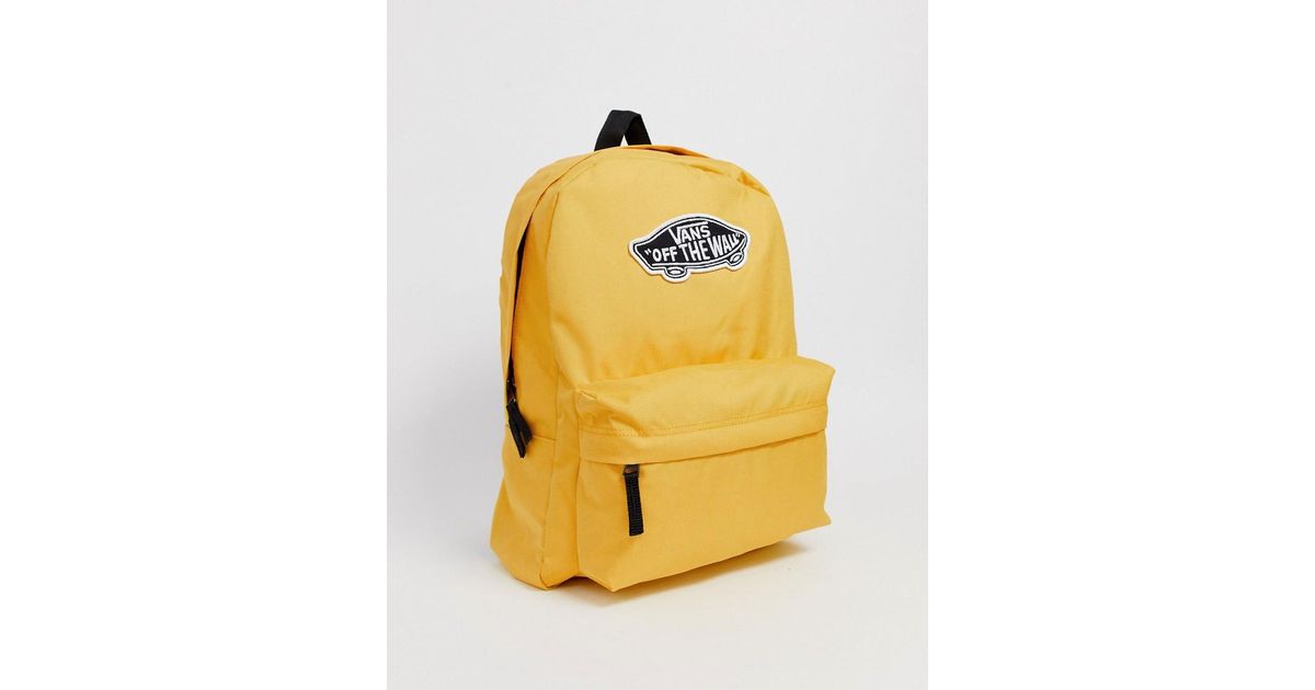 yellow van backpack