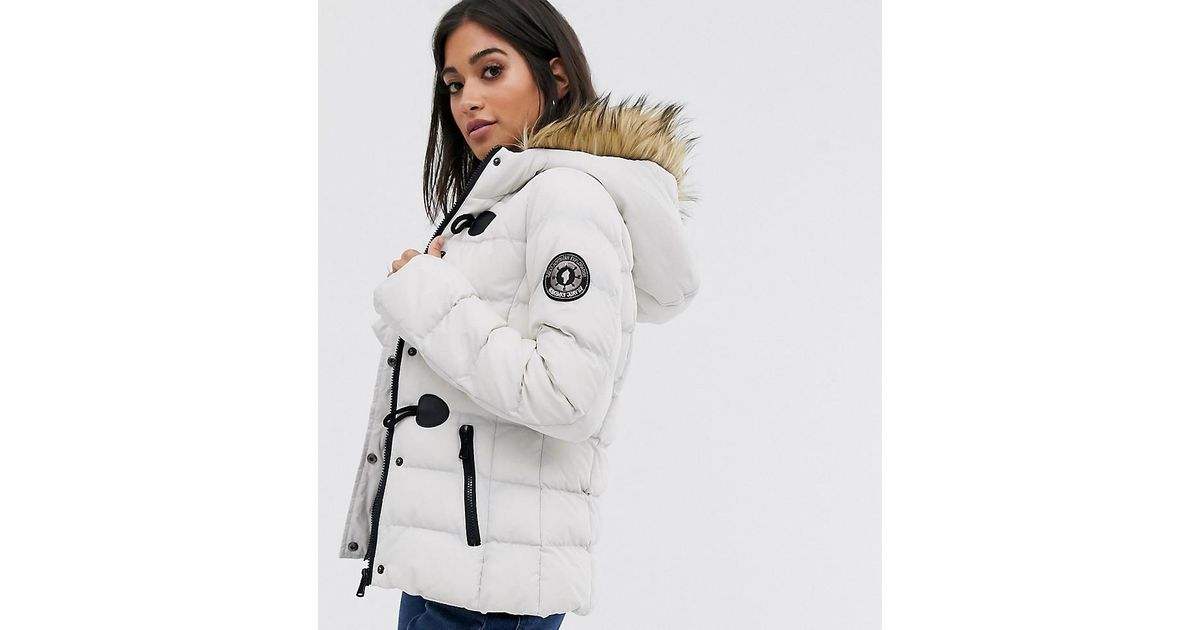 brave soul parka jacket faux fur hood